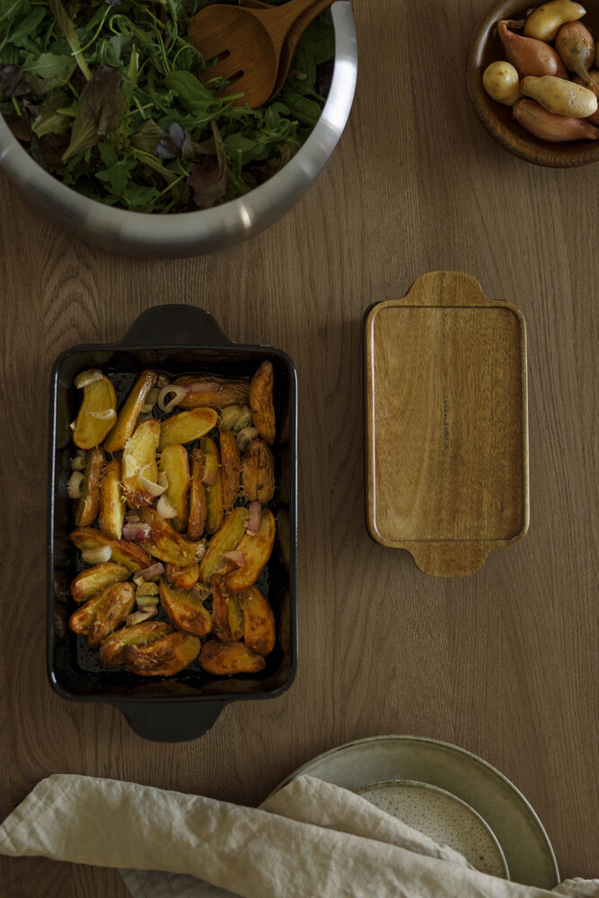 Gratiinivuokasetti, 2 kpl, kierrätettyä kivitavaraa – Orrefors Jernverk - Image 6