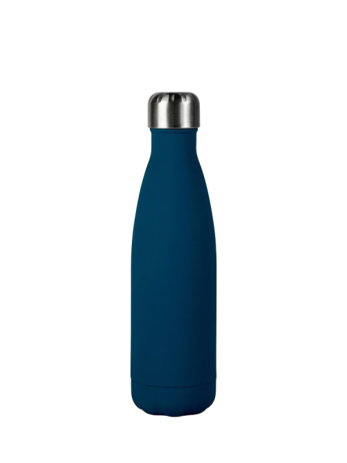 Nils teräspullo kumipäällysteellä, sininen – Sagaform