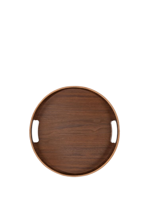Hanna pyöreä tarjotin, ruskea – Sagaform