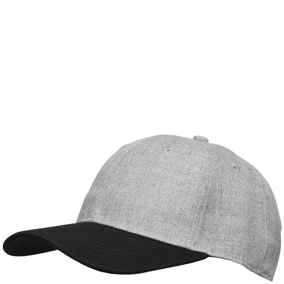 HOCKEY lippalakki meleerattu vaaleanharmaa / musta