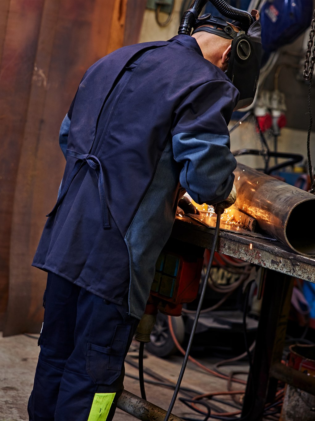 PALOSUOJATTU HITSAUSTAKKI 3587 FLAM - Image 4