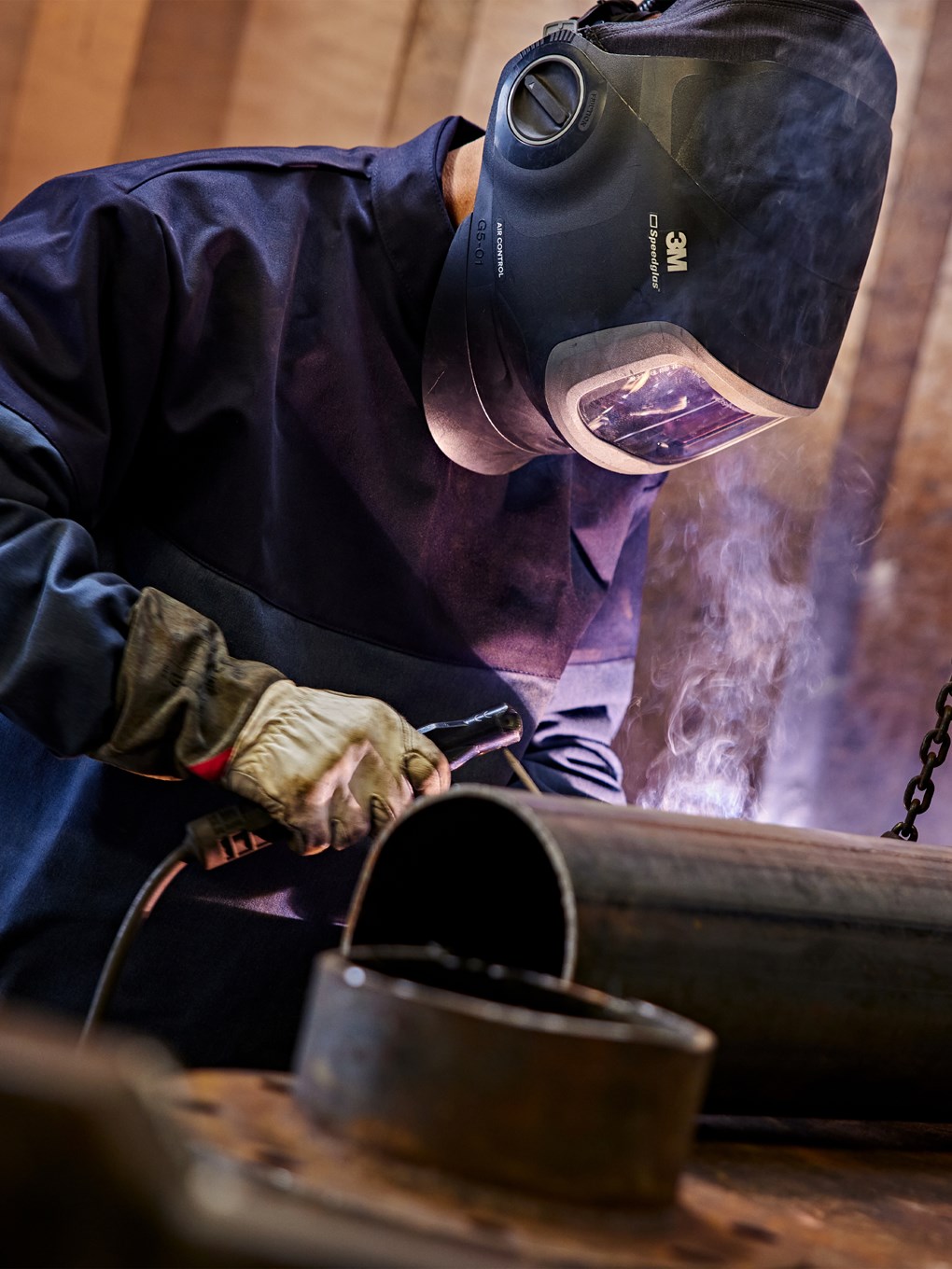 PALOSUOJATTU HITSAUSTAKKI 3587 FLAM - Image 3