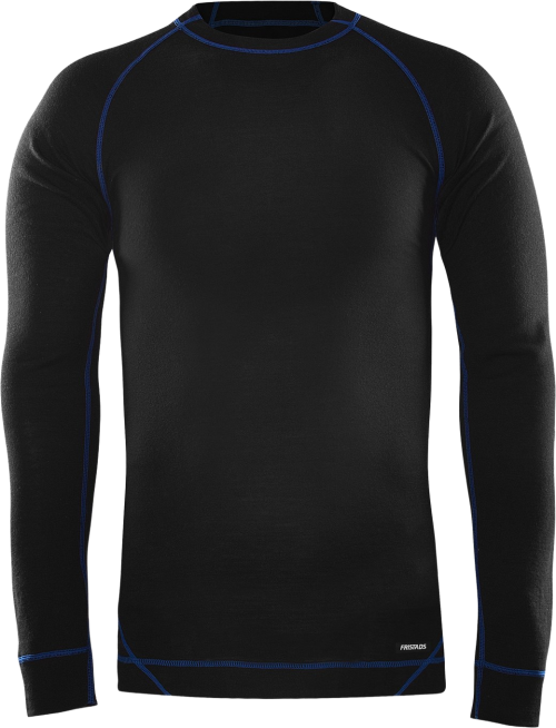 MERINOVILLAINEN PITKÄHIHAINEN T-PAITA 7517 MW