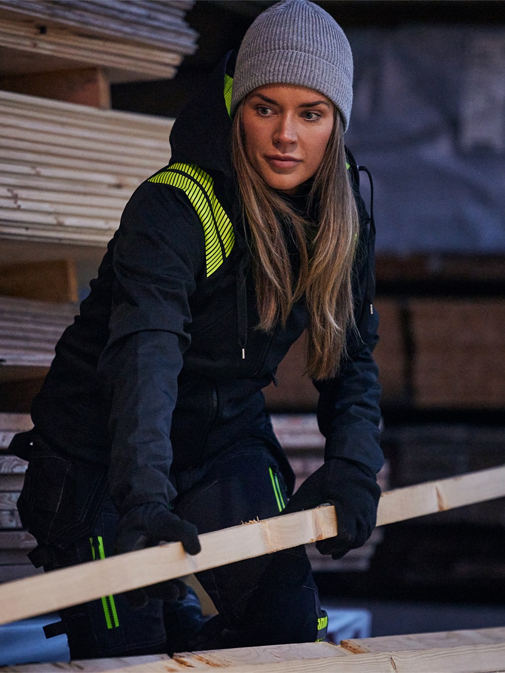 HUPULLINEN SOFTSHELL TAKKI 7461 GBON - Image 6