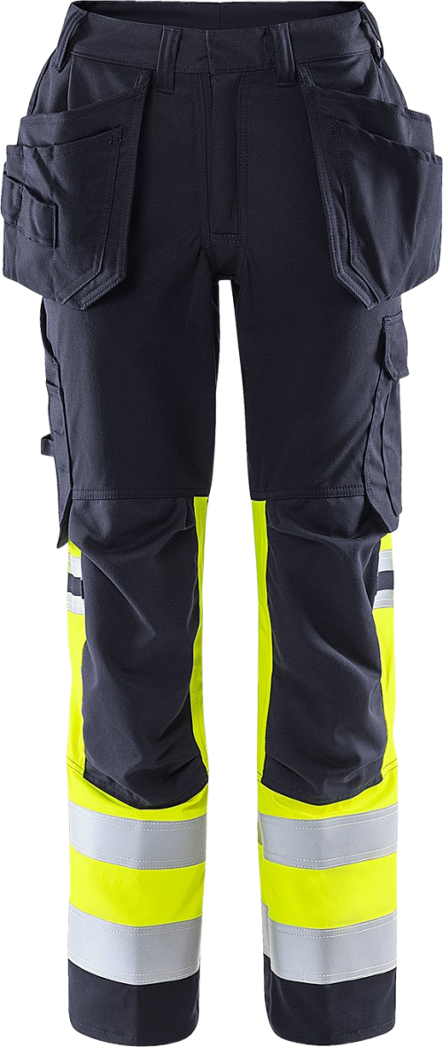 FLAMESTAT HIGH VIS RAKENTAJAN STRETCH HOUSUT NAISTEN LK 1 2171 ATHF
