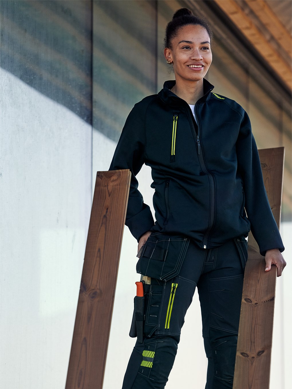 RAKENTAJAN STRETCH HOUSUT NAISTEN 2569 STP - Image 13