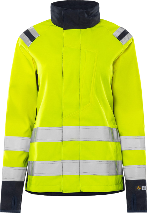 FLAMESTAT HIGH VIS STRETCH SOFTSHELL TAKKI NAISTEN LK 3 4076 FSS