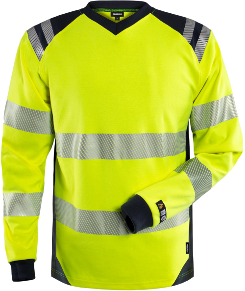 FLAMESTAT HIGH VIS PITKÄHIHAINEN T-PAITA LK 3 7359 TFL