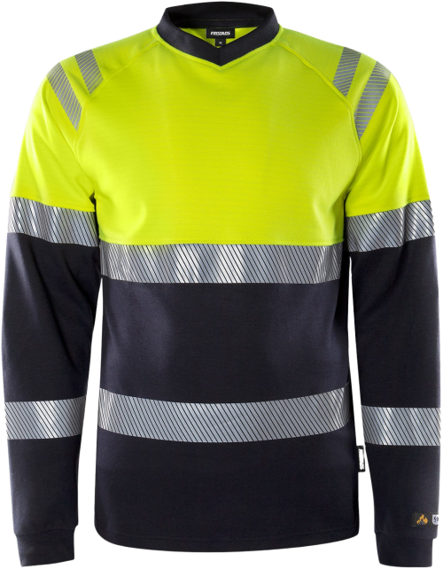 FLAMESTAT HIGH VIS PITKÄHIHAINEN T-PAITA LK 1 7107 TFL