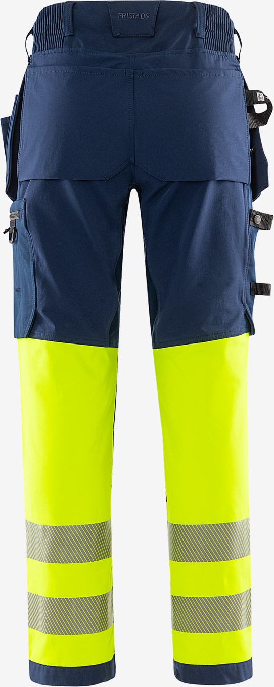 HIGH VIS GREEN RAKENTAJAN STRETCH HOUSUT LK 1 2643 GSTP - Image 2
