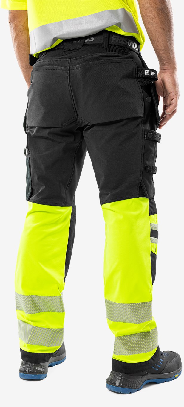 HIGH VIS GREEN RAKENTAJAN STRETCH HOUSUT LK 1 2643 GSTP - Image 16