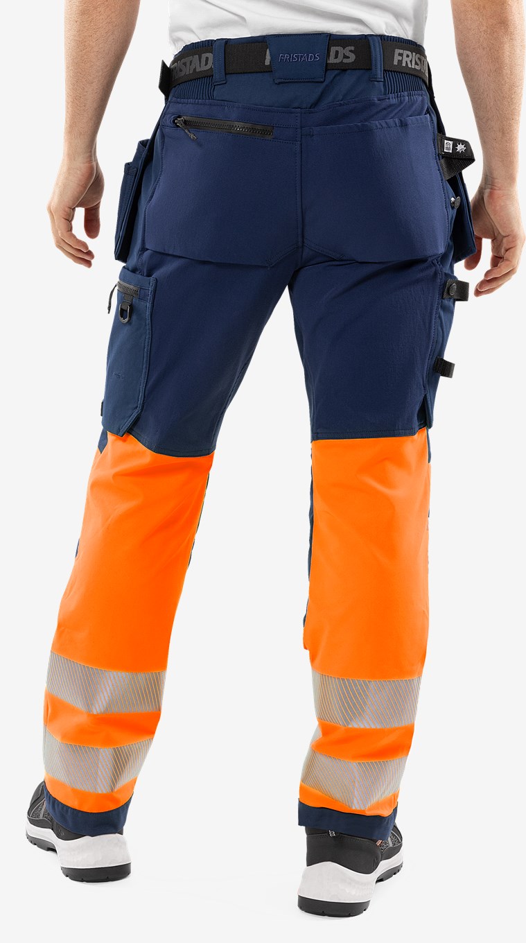 HIGH VIS GREEN RAKENTAJAN STRETCH HOUSUT LK 1 2643 GSTP - Image 10
