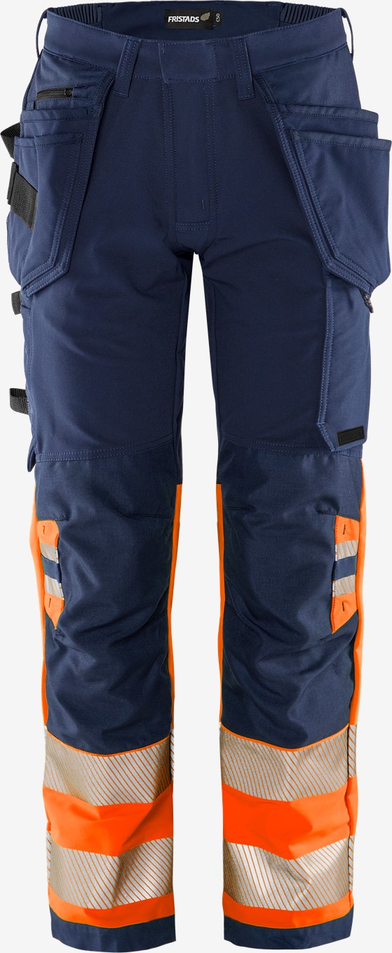 HIGH VIS GREEN RAKENTAJAN STRETCH HOUSUT LK 1 2643 GSTP - Image 7