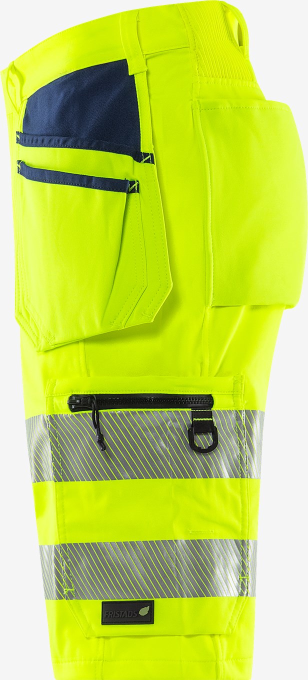 HIGH VIS GREEN RAKENTAJAN STRETCH SHORTSIT LK 2 2646 GSTP - Image 3