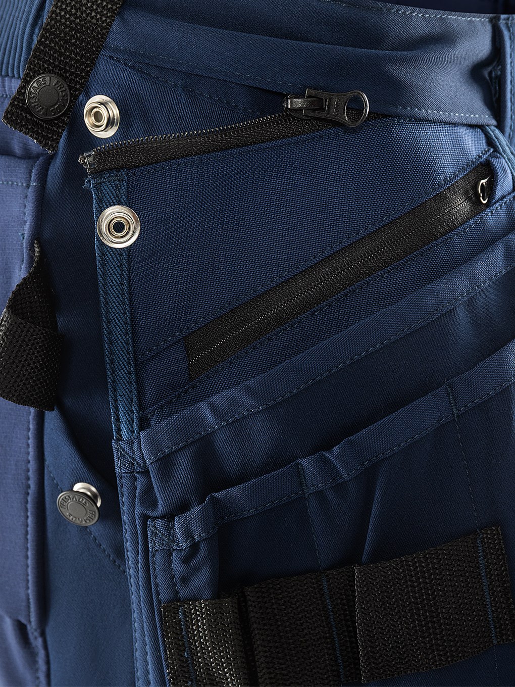 HIGH VIS GREEN RAKENTAJAN STRETCH HOUSUT NAISTEN LK 1 2663 GSTP - Image 8