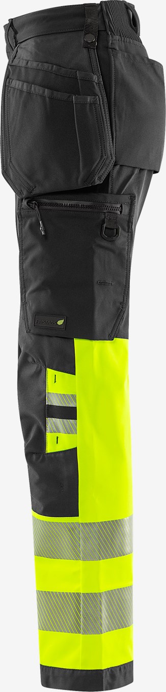HIGH VIS GREEN RAKENTAJAN STRETCH HOUSUT NAISTEN LK 1 2663 GSTP - Image 15