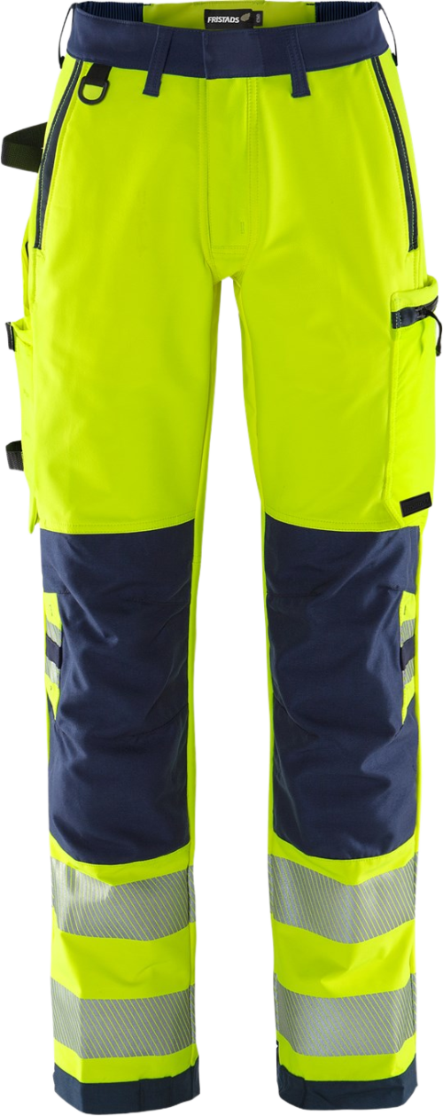 HIGH VIS GREEN STRETCH HOUSUT NAISTEN LK 2 2665 GSTP