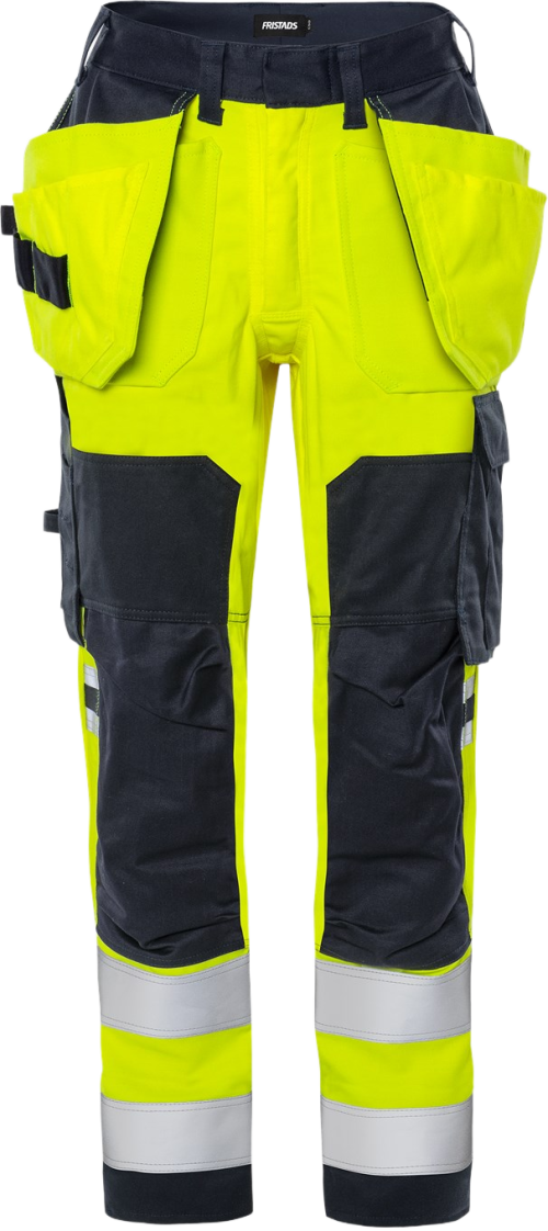 FLAMESTAT HIGH VIS RAKENTAJAN STRETCH HOUSUT LK 2 NAISTEN 2164 ATHF