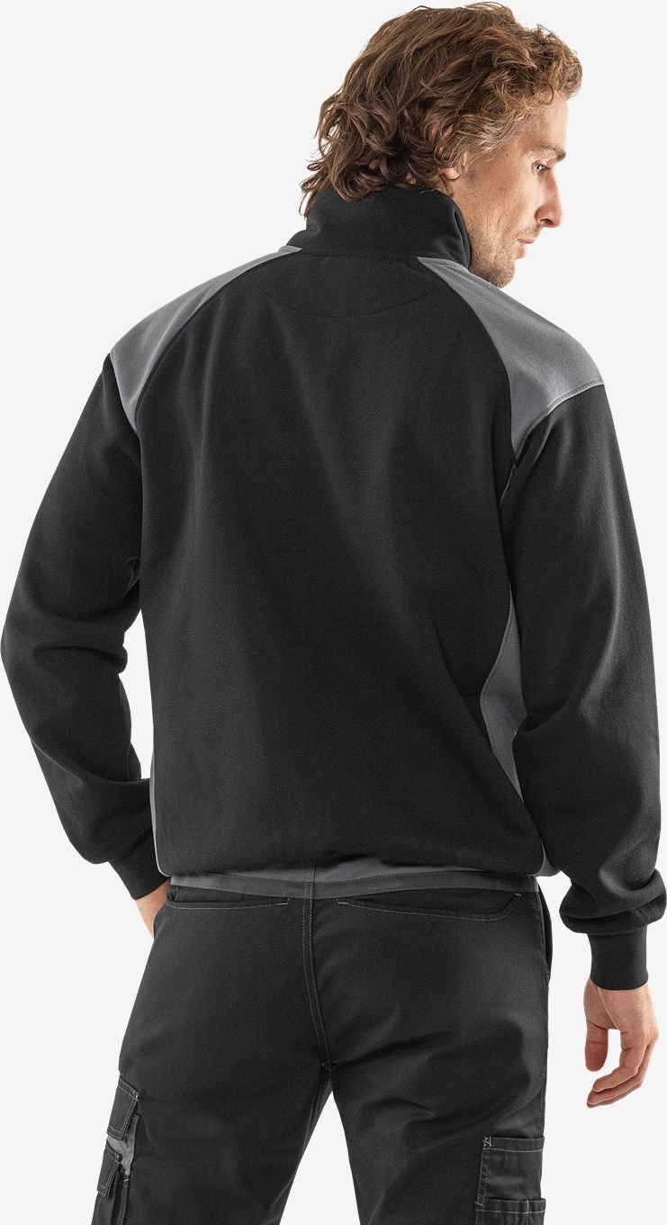 GREEN HALF ZIP COLLEGEPAITA 7048 GSM - Image 24