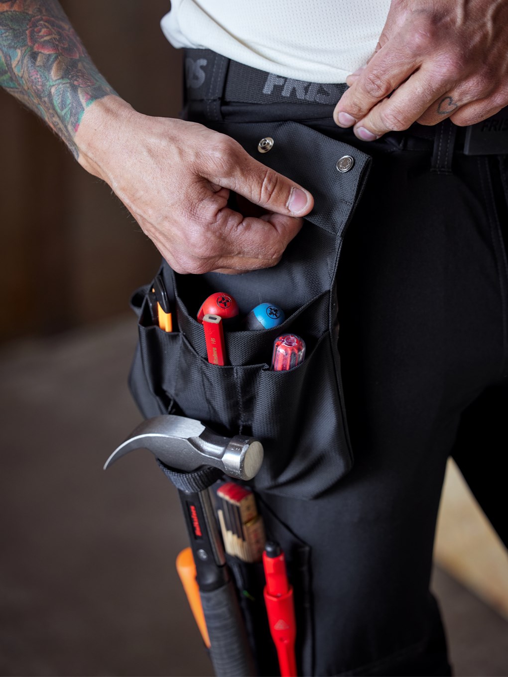 FLEX RAKENTAJAN STRETCH HOUSUT NAISTEN 2802 GHST - Image 10