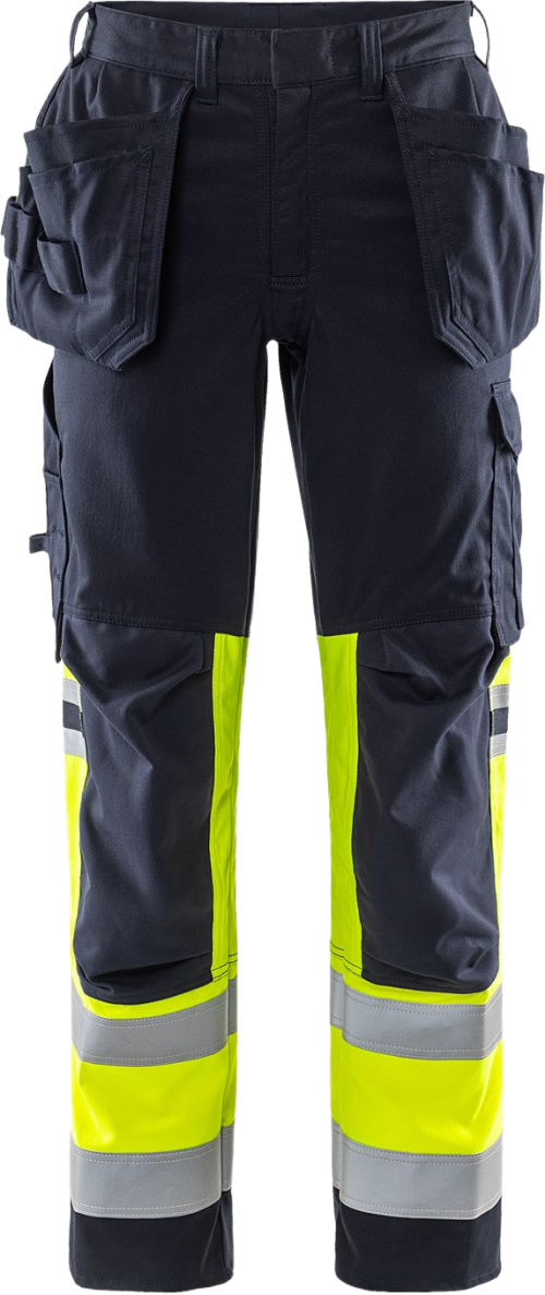 FLAMESTAT HIGH VIS RAKENTAJAN STRETCH HOUSUT LK 1 2263 ATHF
