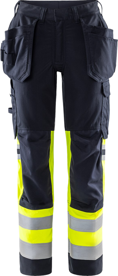 FLAMESTAT HIGH VIS RAKENTAJAN STRETCH HOUSUT NAISTEN LK 1 2271 ATHF