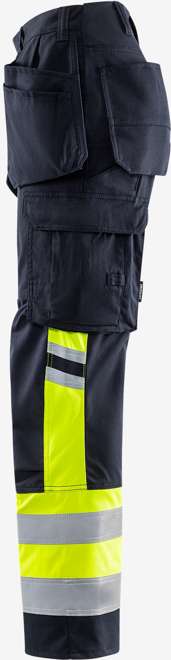 FLAMESTAT HIGH VIS RAKENTAJAN STRETCH HOUSUT NAISTEN LK 1 2271 ATHF - Image 3
